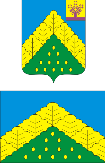 Герб и флаг Комсомольского района Чувашской Республики